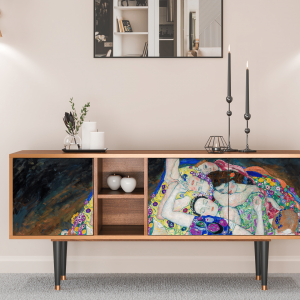 Sideboard - STORYZ - T5 The Maiden by Klimt - Walnut