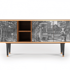 Sideboard - STORYZ - T5 View of the Piazza - Walnut