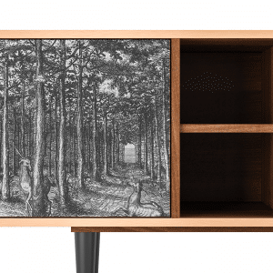 Sideboard - STORYZ - T5 View of the Piazza - Walnut