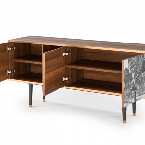 Sideboard - STORYZ - T5 View of the Piazza - Walnut