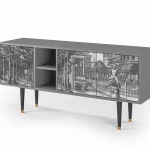 Sideboard - STORYZ - T5 View of the Piazza - Grey