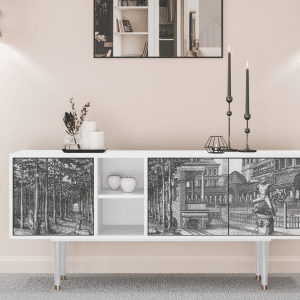 Sideboard - STORYZ - T5 View of the Piazza - White
