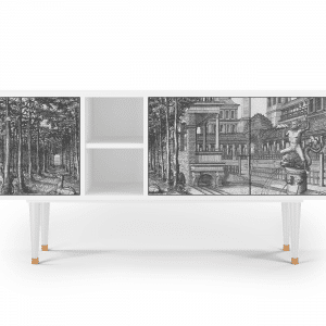 Sideboard - STORYZ - T5 View of the Piazza - White