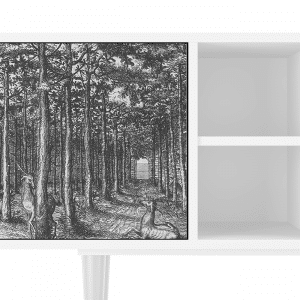 Sideboard - STORYZ - T5 View of the Piazza - White