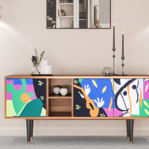 Sideboard - STORYZ - T5 La Tristesse du Roi - Walnut