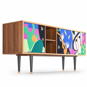 Sideboard - STORYZ - T5 La Tristesse du Roi - Walnut