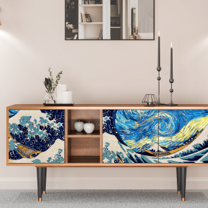 Sideboard - STORYZ - T5 Great Wave - Walnut