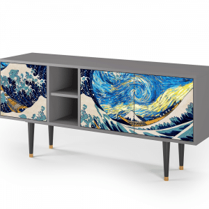 Sideboard - STORYZ - T5 Great Wave - Grey