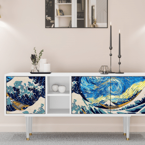 Sideboard - STORYZ - T5 Great Wave - White