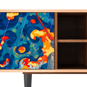 Sideboard - STORYZ - T5 The Girl - James Jean - Walnut