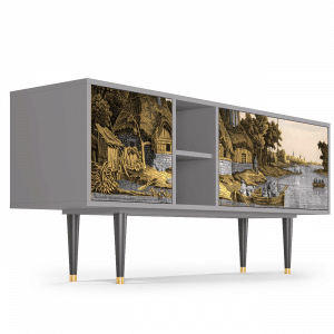 Sideboard - STORYZ - T5 Mill along a River - Grey