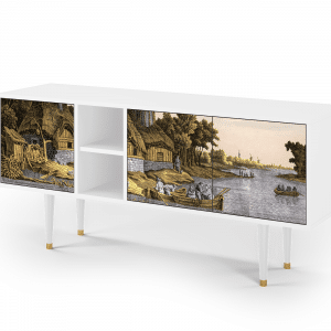 Sideboard - STORYZ - T5 Mill along a River - White