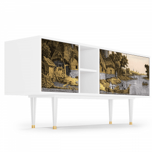 Sideboard - STORYZ - T5 Mill along a River - White