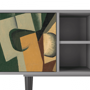 Sideboard - STORYZ - T5 Glass and Checkerboard - Grey
