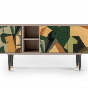 Sideboard - STORYZ - T5 Glass and Checkerboard - Latte