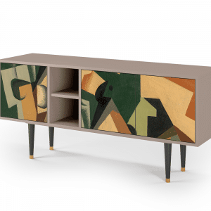 Sideboard - STORYZ - T5 Glass and Checkerboard - Latte