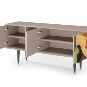Sideboard - STORYZ - T5 Glass and Checkerboard - Latte