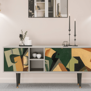 Sideboard - STORYZ - T5 Glass and Checkerboard - Sand