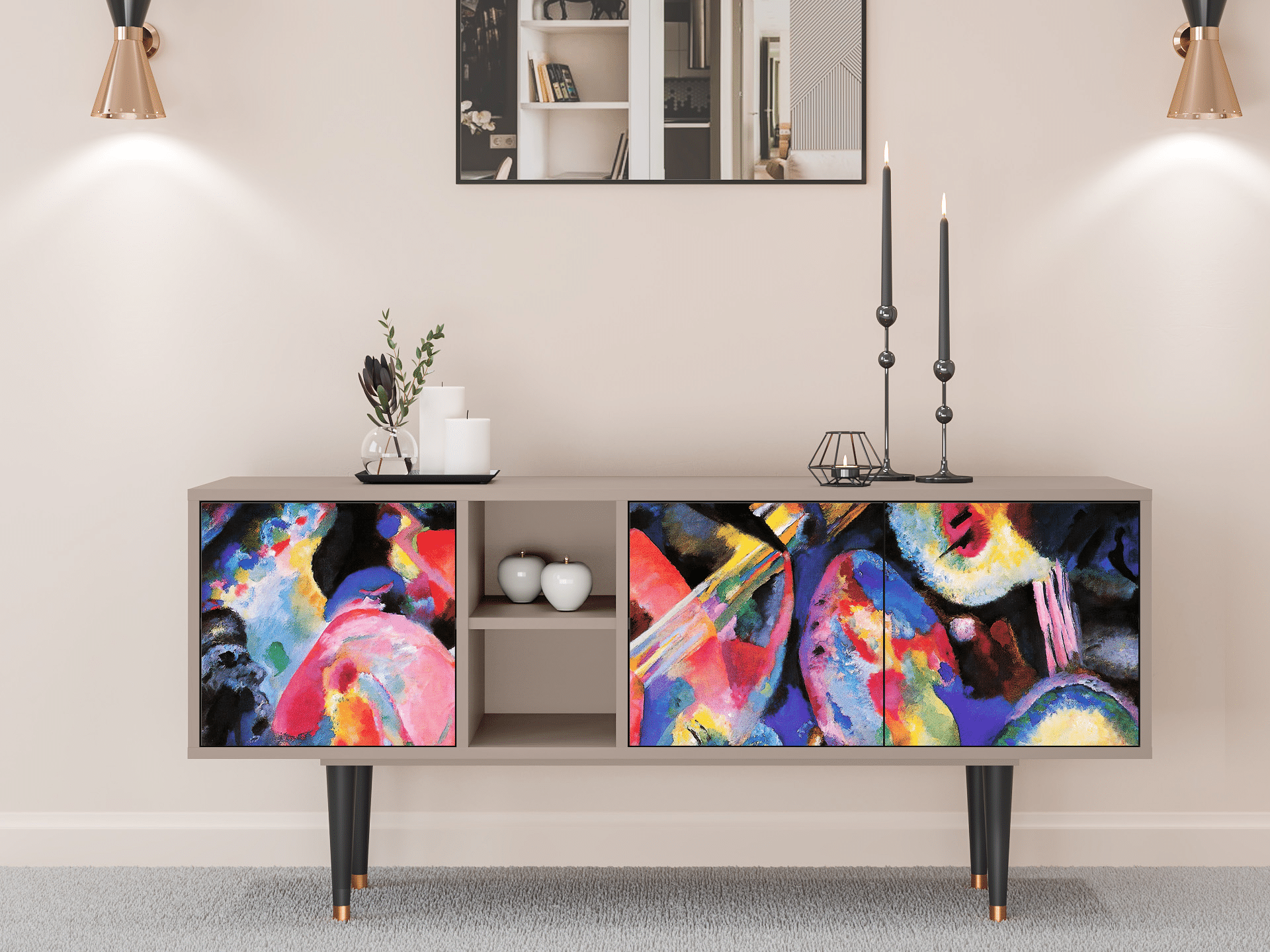 Sideboard - STORYZ - T5 Kandinsky - Latte Sideboard - STORYZ - T5 Kandinsky - Latte