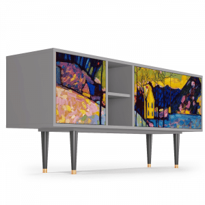 Sideboard - STORYZ - T5 Winter Landscape - Grey