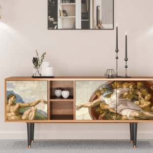 Sideboard - STORYZ - T5 The Creation of Adam - Walnut