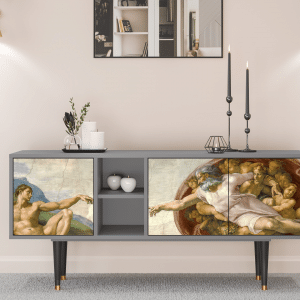 Sideboard - STORYZ - T5 The Creation of Adam - Grey