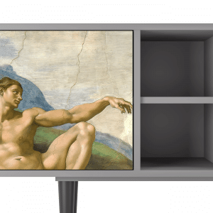 Sideboard - STORYZ - T5 The Creation of Adam - Grey