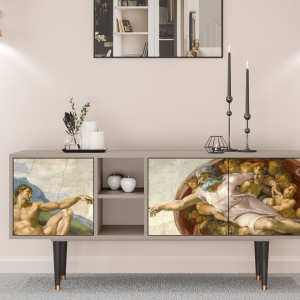 Sideboard - STORYZ - T5 The Creation of Adam - Latte