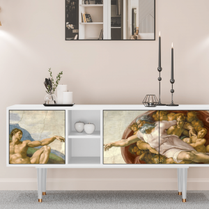 Sideboard - STORYZ - T5 The Creation of Adam - White