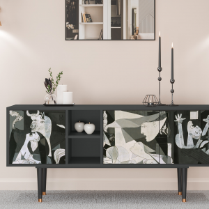 Sideboard - STORYZ - T5 Guernica by Picasso - Antracite