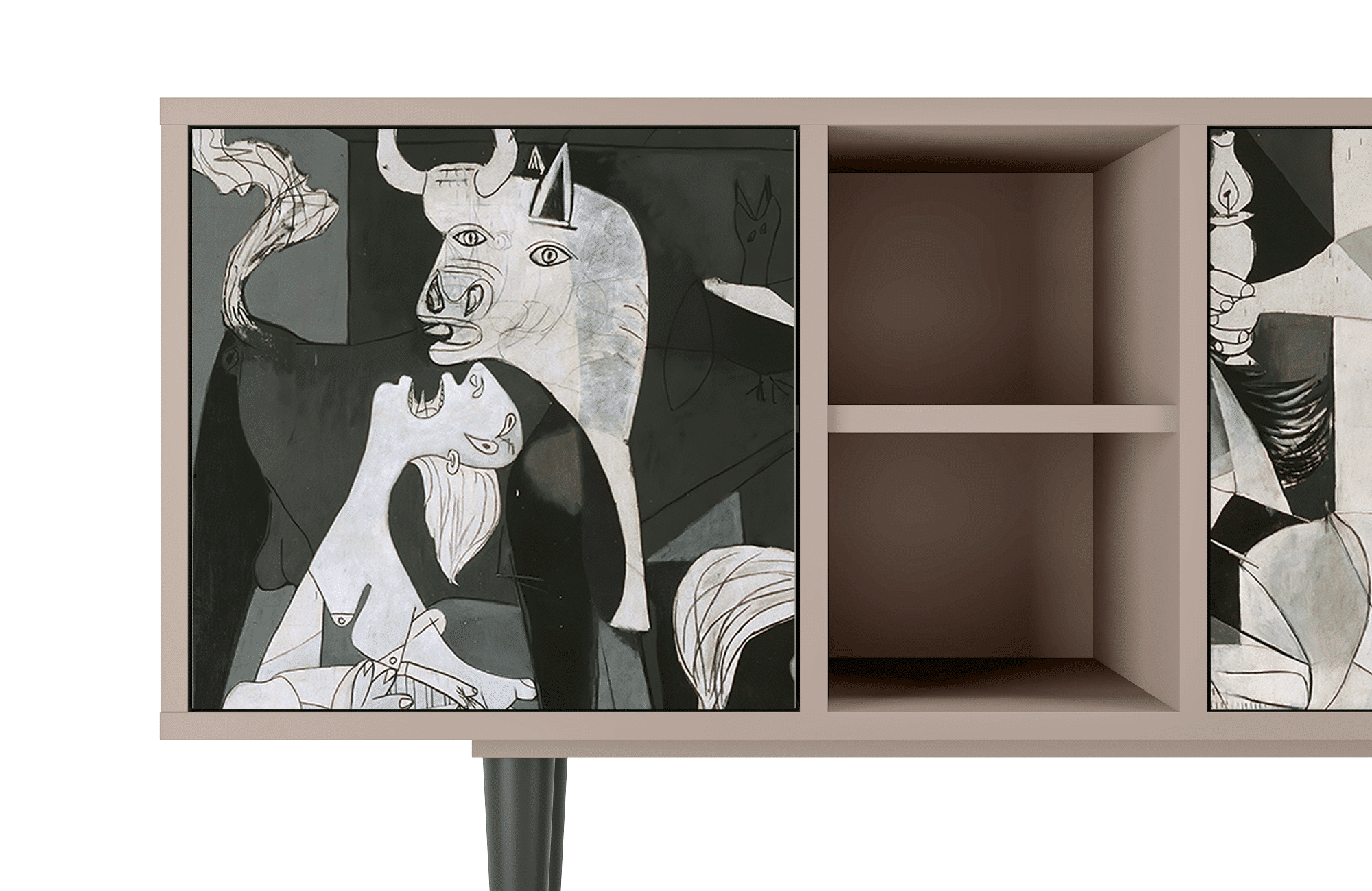 Sideboard – STORYZ – T5 Guernica by Picasso – Latte Sideboard - STORYZ - T5 Guernica by Picasso - Latte