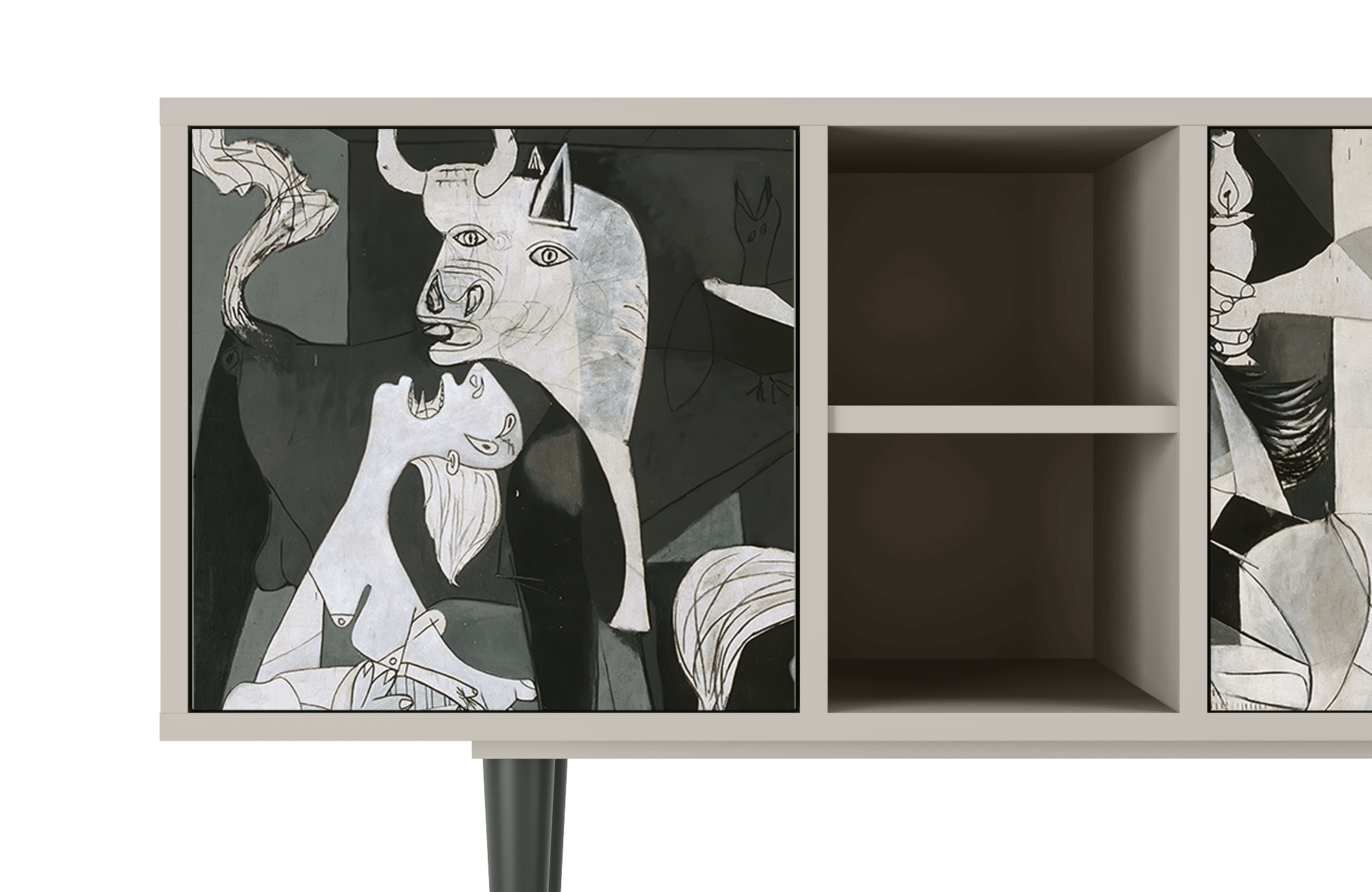 Sideboard – STORYZ – T5 Guernica by Picasso – Sand Sideboard - STORYZ - T5 Guernica by Picasso - Sand