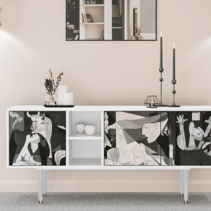 Sideboard - STORYZ - T5 Guernica by Picasso - White