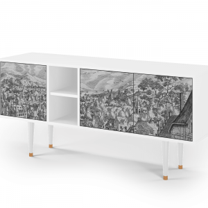 Sideboard - STORYZ - T5 Bird Dropping - White