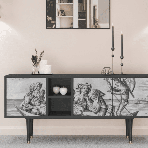 Sideboard - STORYZ - T5 Blau Schuyte - Antracite