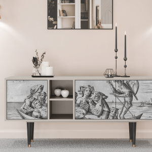Sideboard - STORYZ - T5 Blau Schuyte - Sand