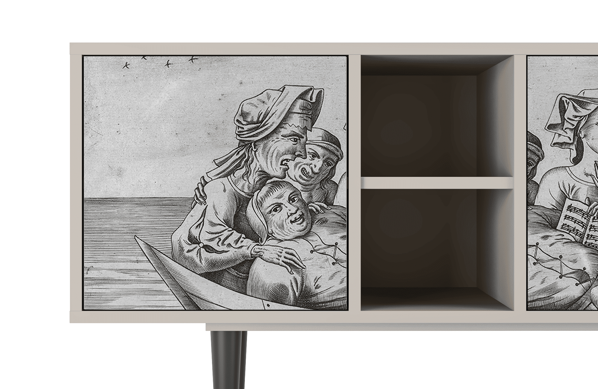 Sideboard – STORYZ – T5 Blau Schuyte – Sand Sideboard - STORYZ - T5 Blau Schuyte - Sand