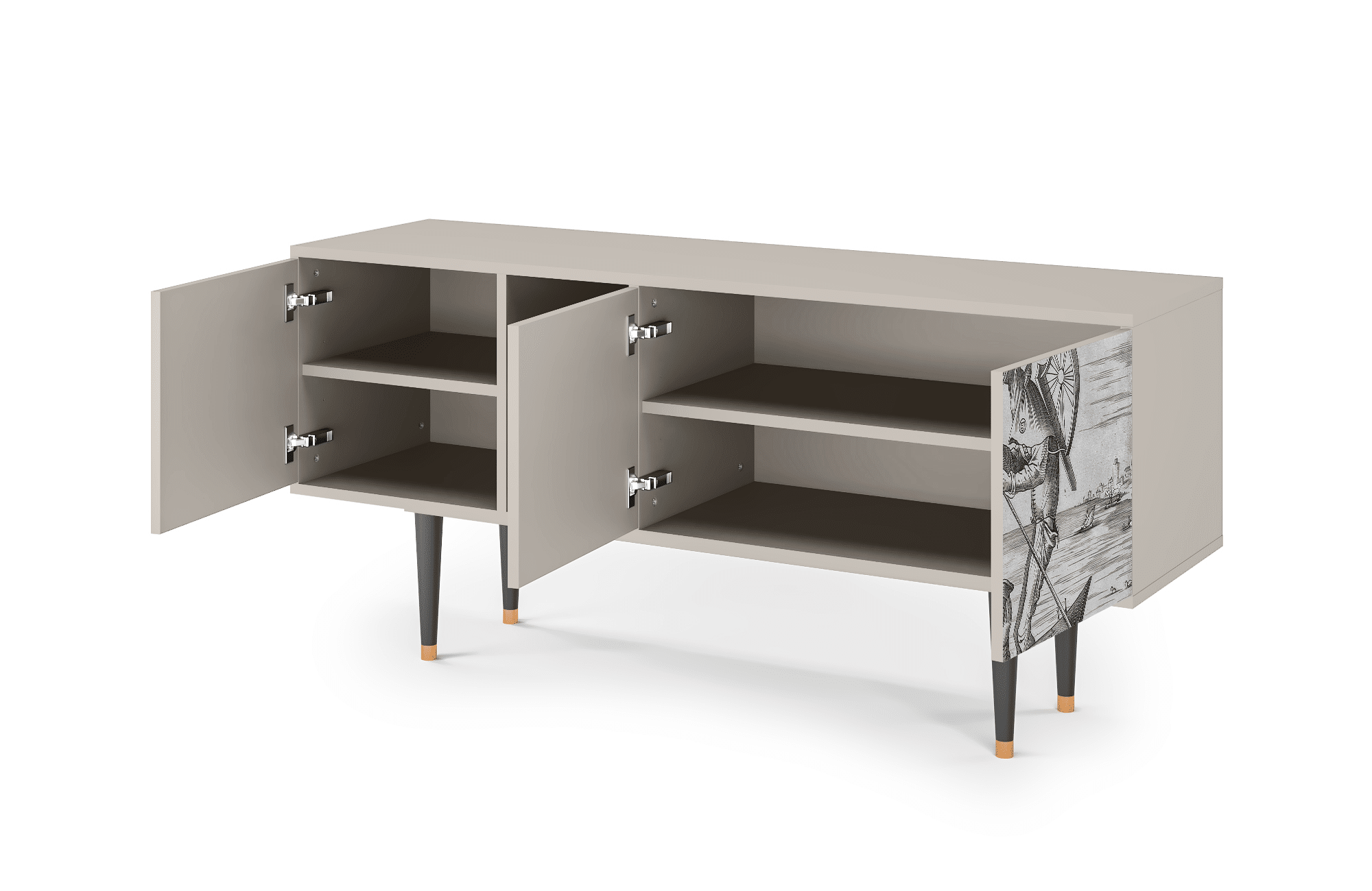 Sideboard – STORYZ – T5 Blau Schuyte – Sand Sideboard - STORYZ - T5 Blau Schuyte - Sand