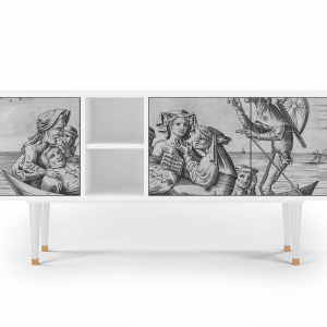 Sideboard - STORYZ - T5 Blau Schuyte - White