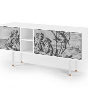 Sideboard - STORYZ - T5 Blau Schuyte - White