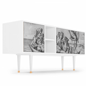 Sideboard - STORYZ - T5 Blau Schuyte - White