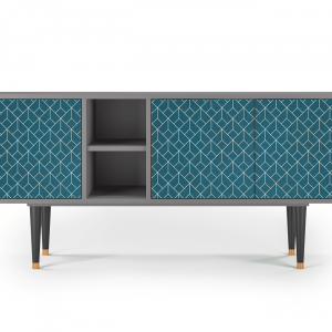 Sideboard - STORYZ - T5 Turquoise Geometry - Grey