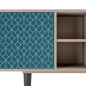 Sideboard - STORYZ - T5 Turquoise Geometry - Latte