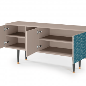 Sideboard - STORYZ - T5 Turquoise Geometry - Latte