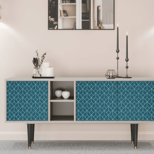 Sideboard - STORYZ - T5 Turquoise Geometry - Sand