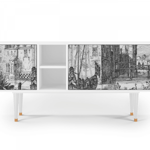Sideboard - STORYZ - T5 Castle with Bridge - White