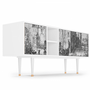 Sideboard - STORYZ - T5 Castle with Bridge - White
