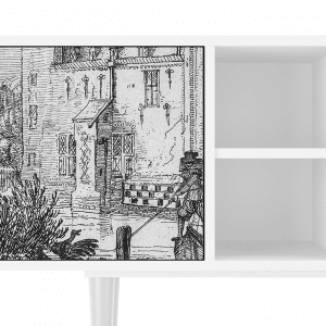 Sideboard - STORYZ - T5 Castle with Bridge - White