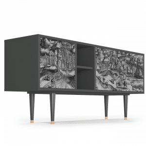 Sideboard - STORYZ - T5 Rusticorum - Antracite