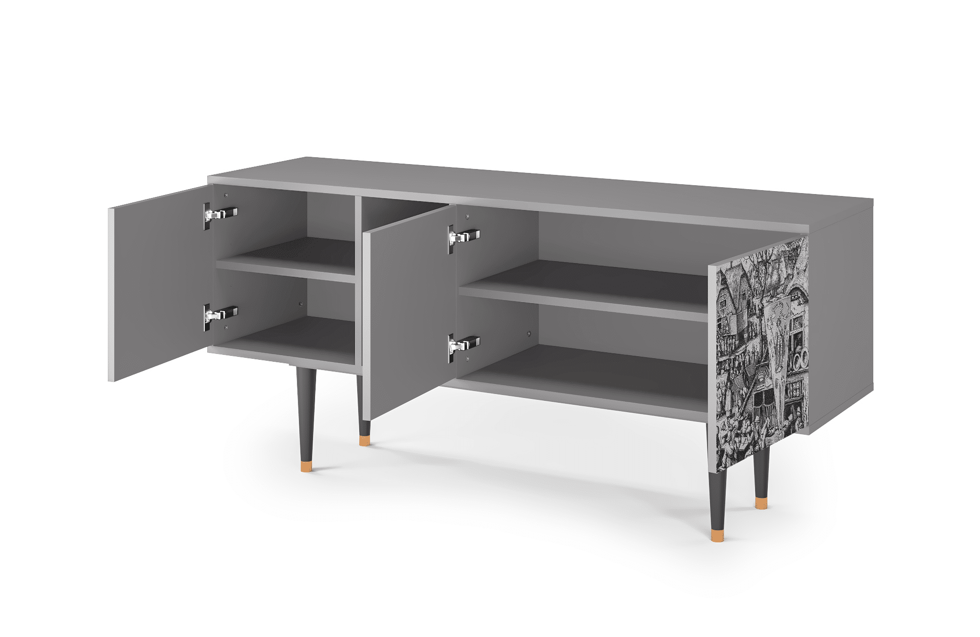 Sideboard – STORYZ – T5 The Festival of Saint – Grey Sideboard - STORYZ - T5 The Festival of Saint - Grey